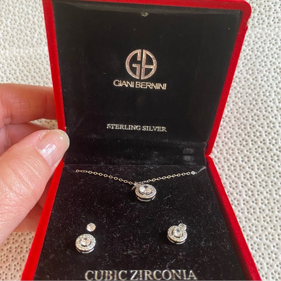 NWB GIANI BERNINI 3-Pc. Set Cubic Zirconia in Sterling Silver - Picture 4 of 7